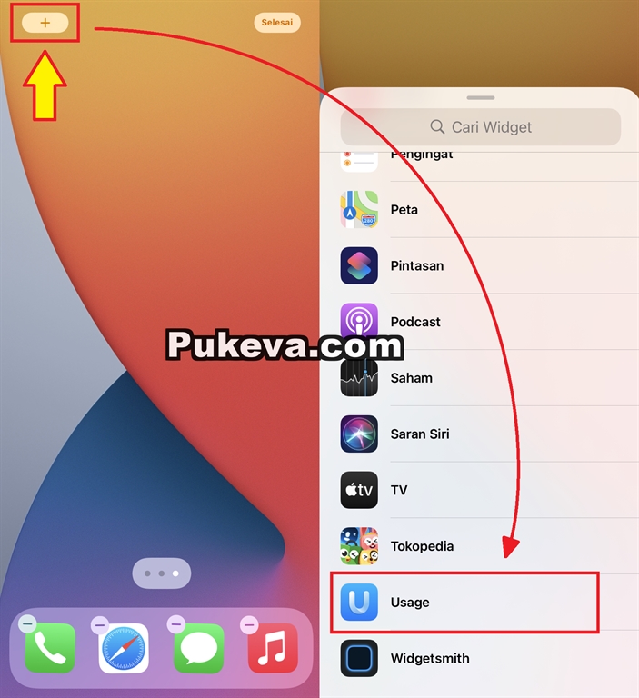 Cara Cek Penggunaan Ram Iphone Dan Ipad Melalui Widget Ios 14 Pukeva