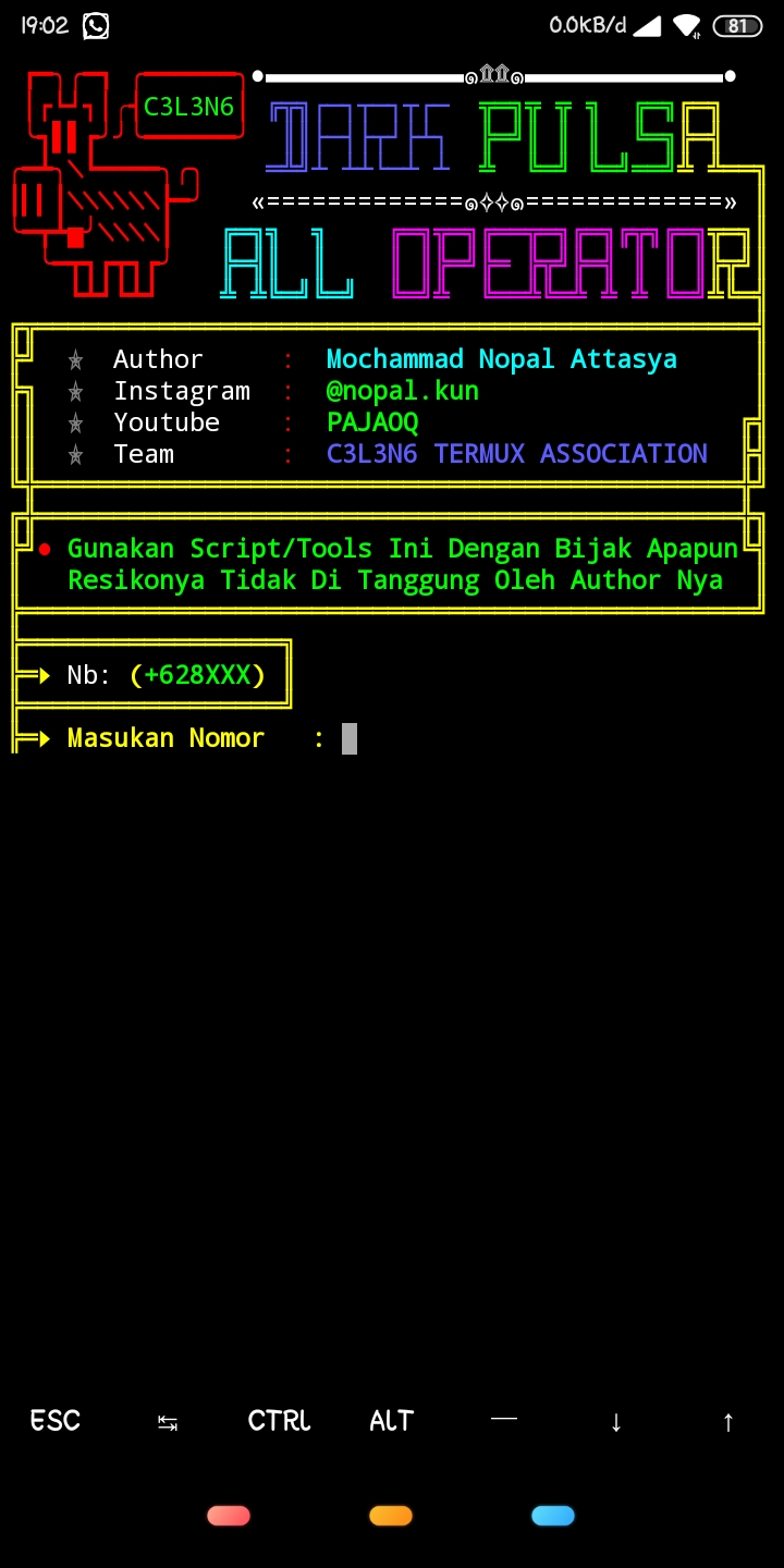 Cara Hack Pulsa Via Termux