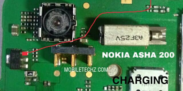 Nokia Asha 200 Charging Problem Jumper Solution