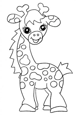 Desenhos de girafa