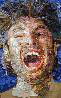 cuadros-figurativos-pintura-arte pinturas-con-figura-humana-arte-compuesto-de-reciclaje cuadros-figurativos-pintura-arte