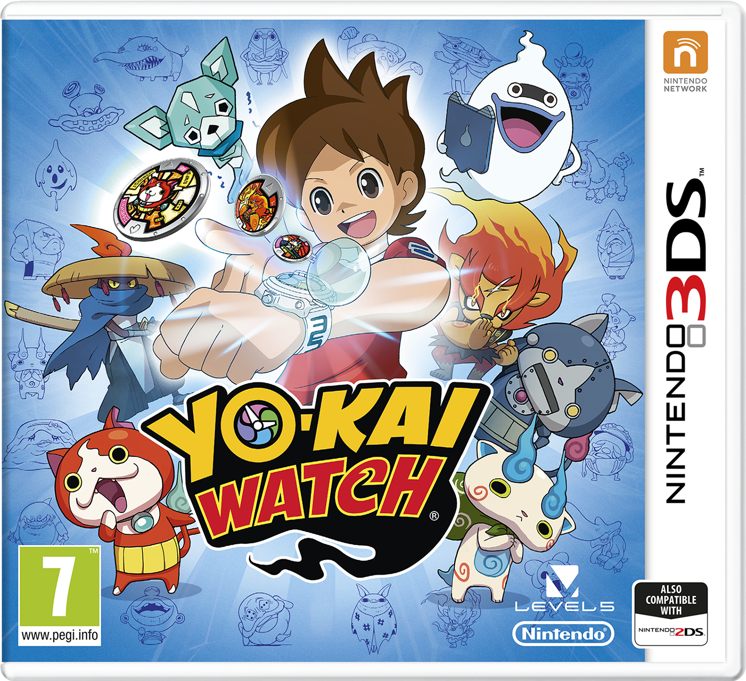 Yokai Watch, rated PEGI 7, is available now. Find out more, and get a