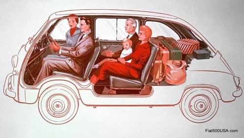 1955 Fiat 600 Multipla