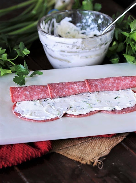 Quick &amp; Easy Salami Cream Cheese Roll-Ups | The Kitchen is My Playground