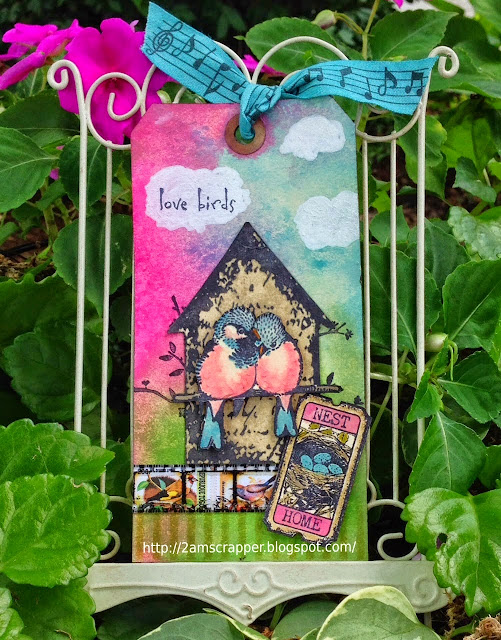 My guest designer tag for Things With Wings