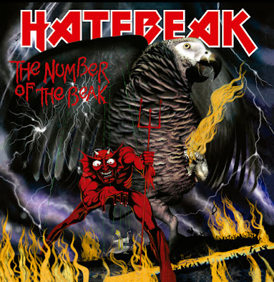 Hatebeak, The Number of the Beak, Waldo the Parrot, Mark Sloan, Blake Harrison, Pig Destroyer, novelty album, grindcore