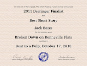 2011 Derringer Nomination