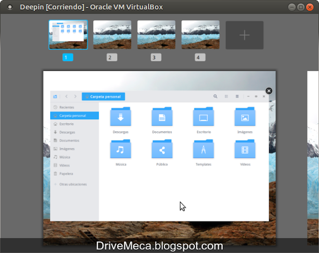 DriveMeca instalando Linux Deepin paso a paso