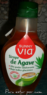  Gelatina de yogur con sirope de ágave 