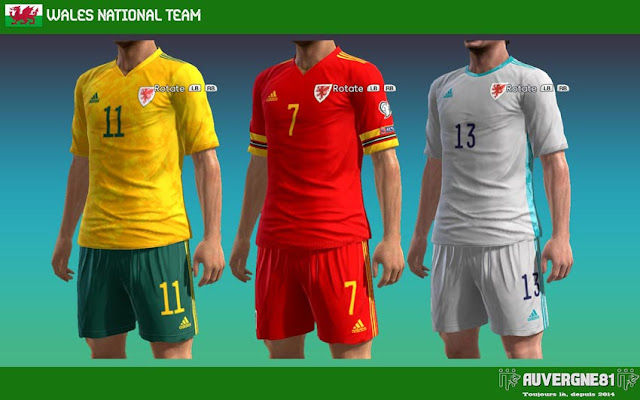 Pes 2013 Wales Nt 2020 21 Kits Kazemario Evolution