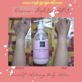 Before After Scarlett Body Lotion