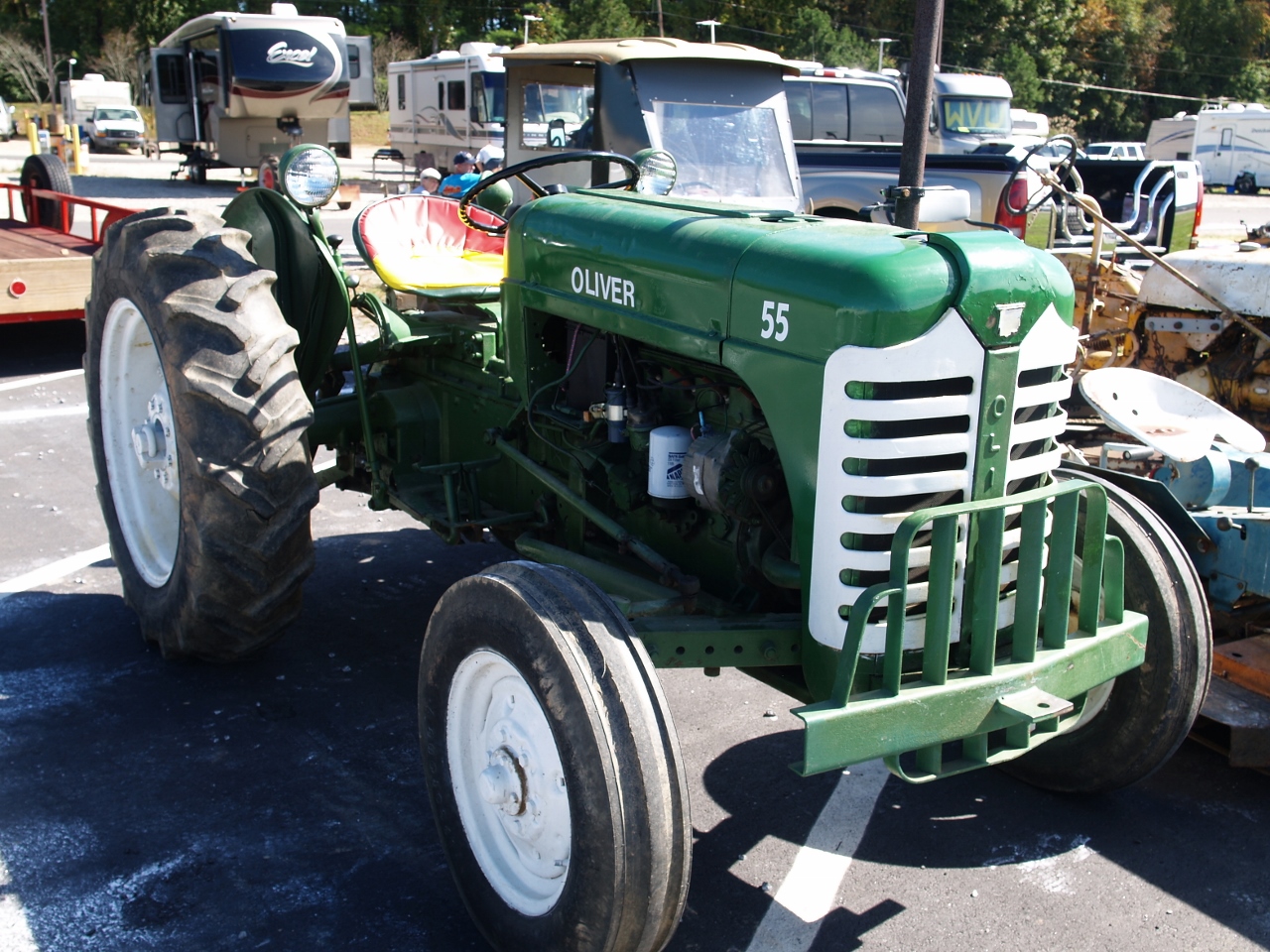 Jeu De 5 Clés D'allumage Pour Tracteurs Anciens Oliver Super 55 66 77 88 950 & 1550 ~ Pièce N°225