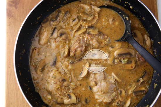 Resep Ayam Saus Jamur Creamy JTT