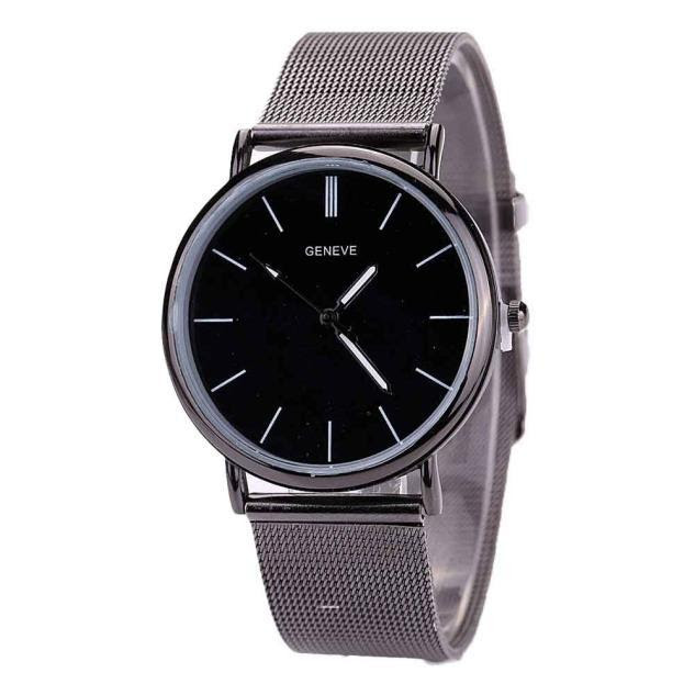 Men's Stainless Steel Fashion Analog Quartz Watch