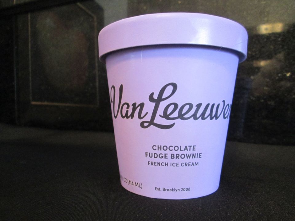 David's Ice Cream Reviews Van Leeuwen Chocolate Fudge Brownie