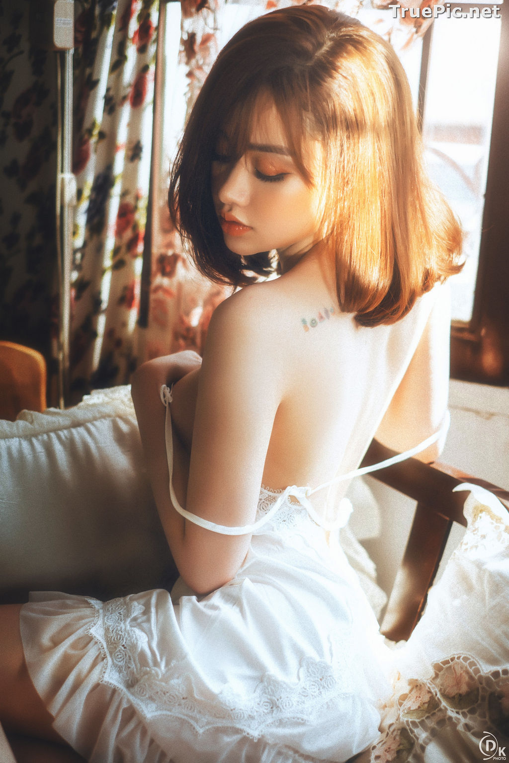 Image Vietnamese Hot Model - Sleepwear and Lingerie Under Dawnlight - TruePic.net - Picture-14