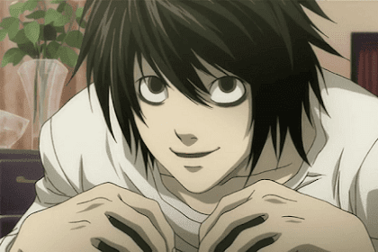 L, Detektif Nyentrik di Anime Death Note