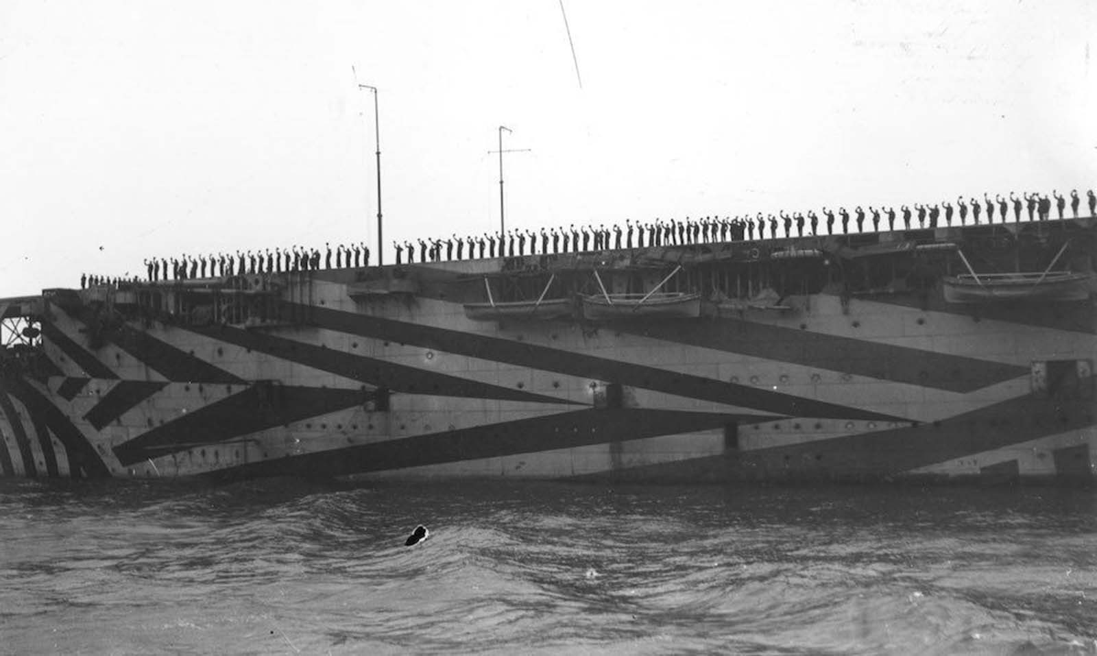 dazzle camouflage world war photographs