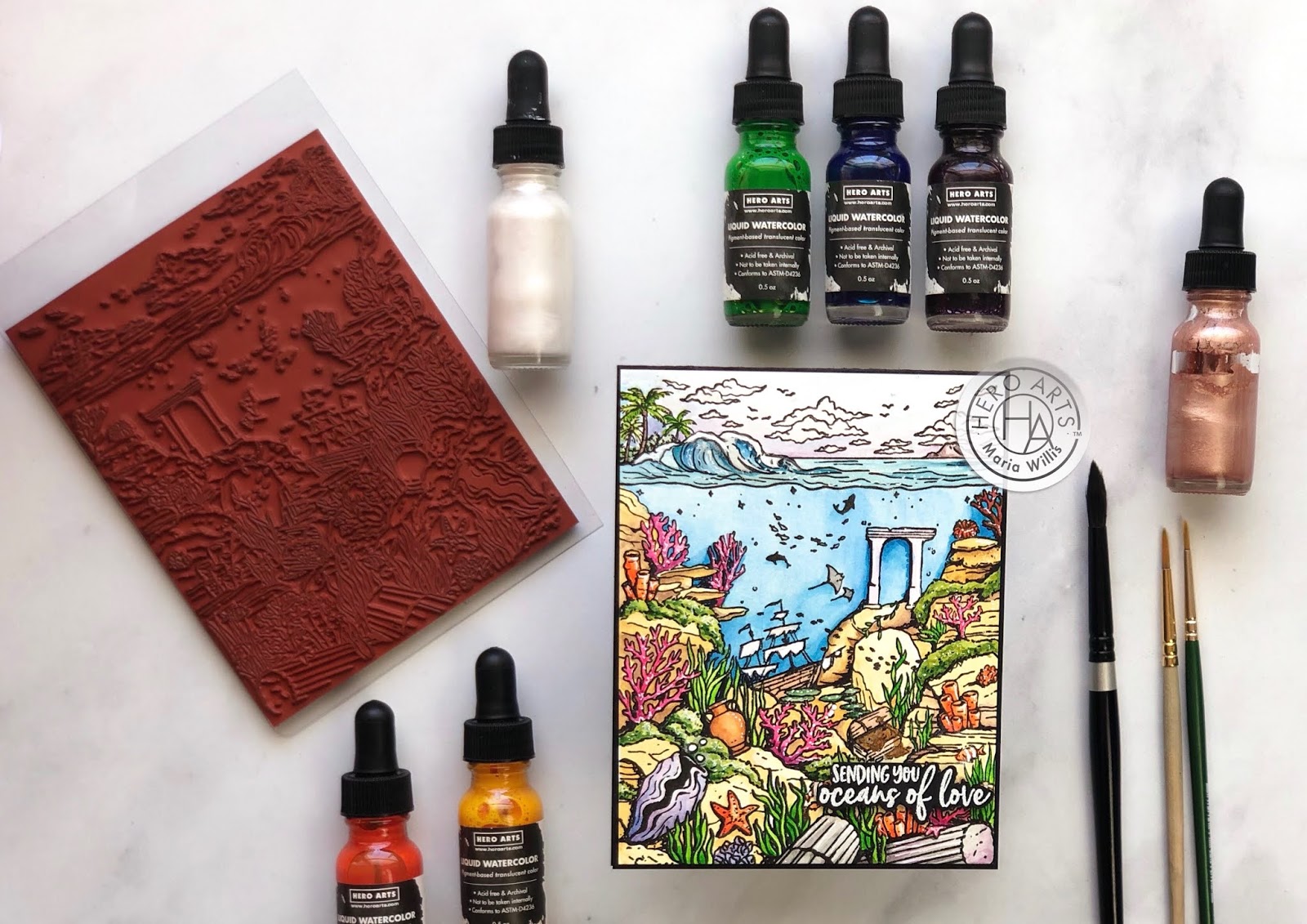 Hero Arts Watercolor Inks