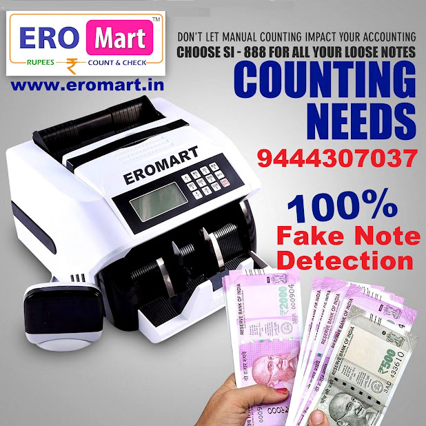 Cash Counting Machines Manufacturers, Dealers and Suppliers in Erode
