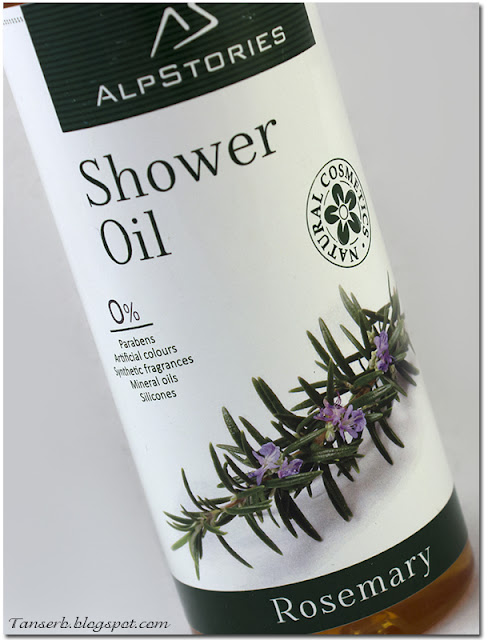 Масло для душа Розмарин AlpStories Shower Oil Rosemary