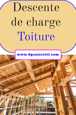 Calcul descente de charge toiture en bois