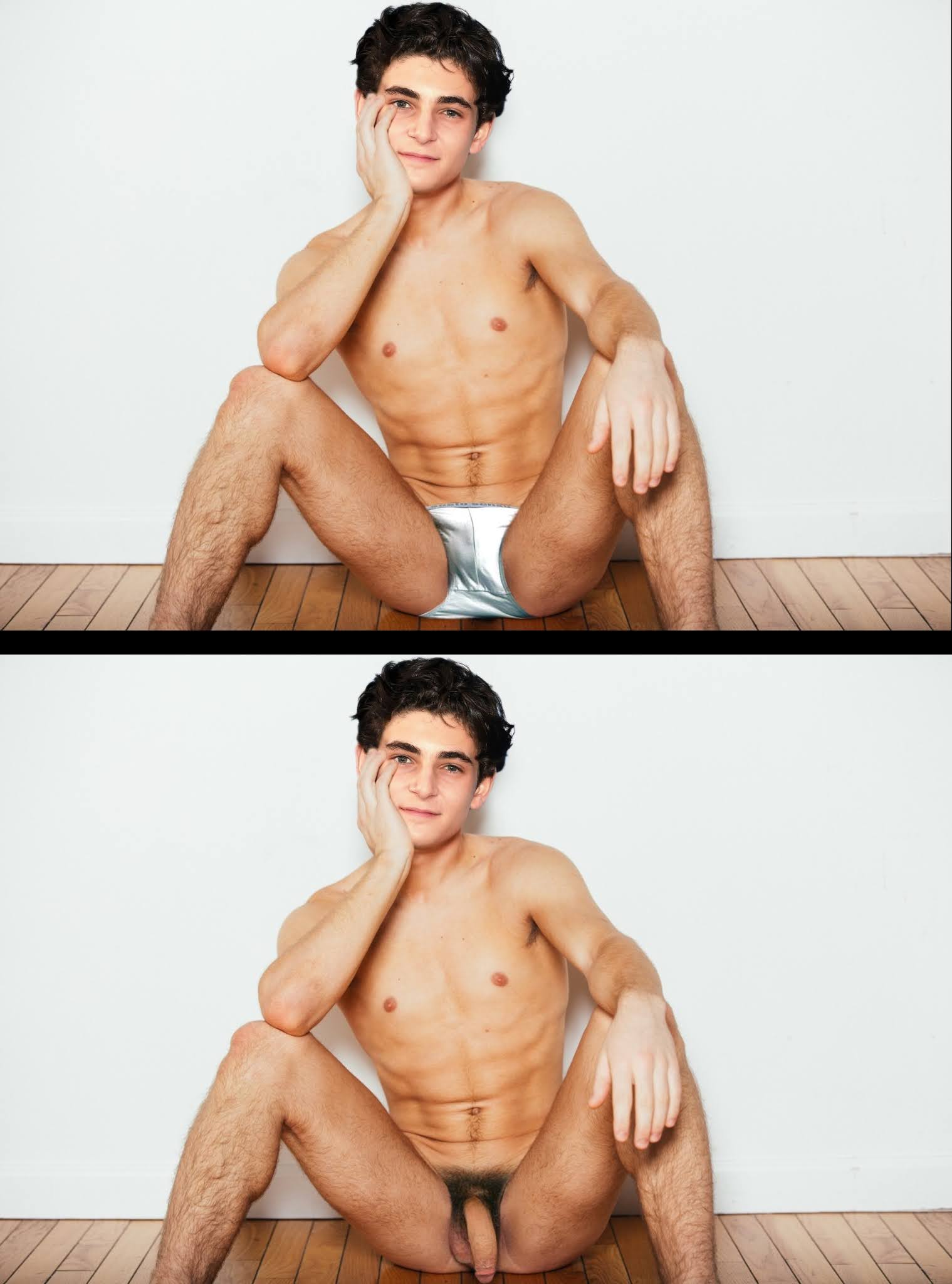 David Mazouz , american young actor naked.