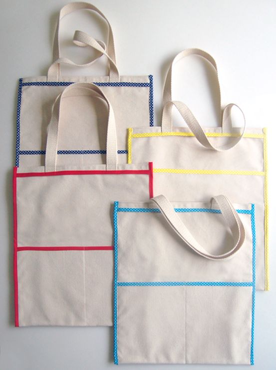 Inside Out Tote Bag Tutorial & Pattern