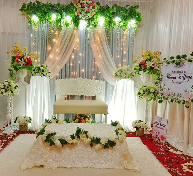 Dekorasi Akad Nikah Minimalis Lesehan Yang Sederhana Ala Ainul Asghary Rias Pengantin Cilegon Ainul Asghary