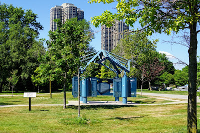 Monument for Great Lakes Waterfront Trail