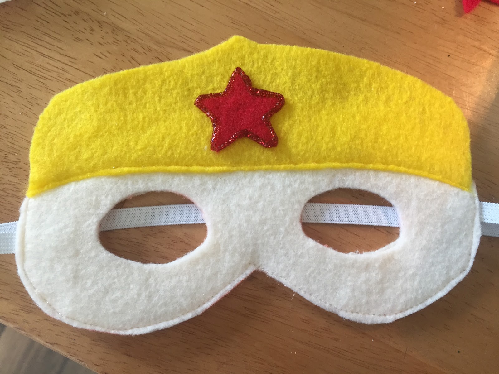 Wonder Woman Mask Template