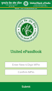 United Bank of India e-Passbook.