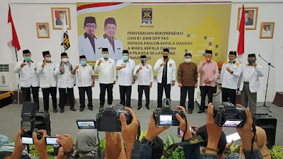  Serahkan Form B1.KWK, PKS Intruksikan Kemenangan Tony-Antoni Di Pilkada Lampung Selatan