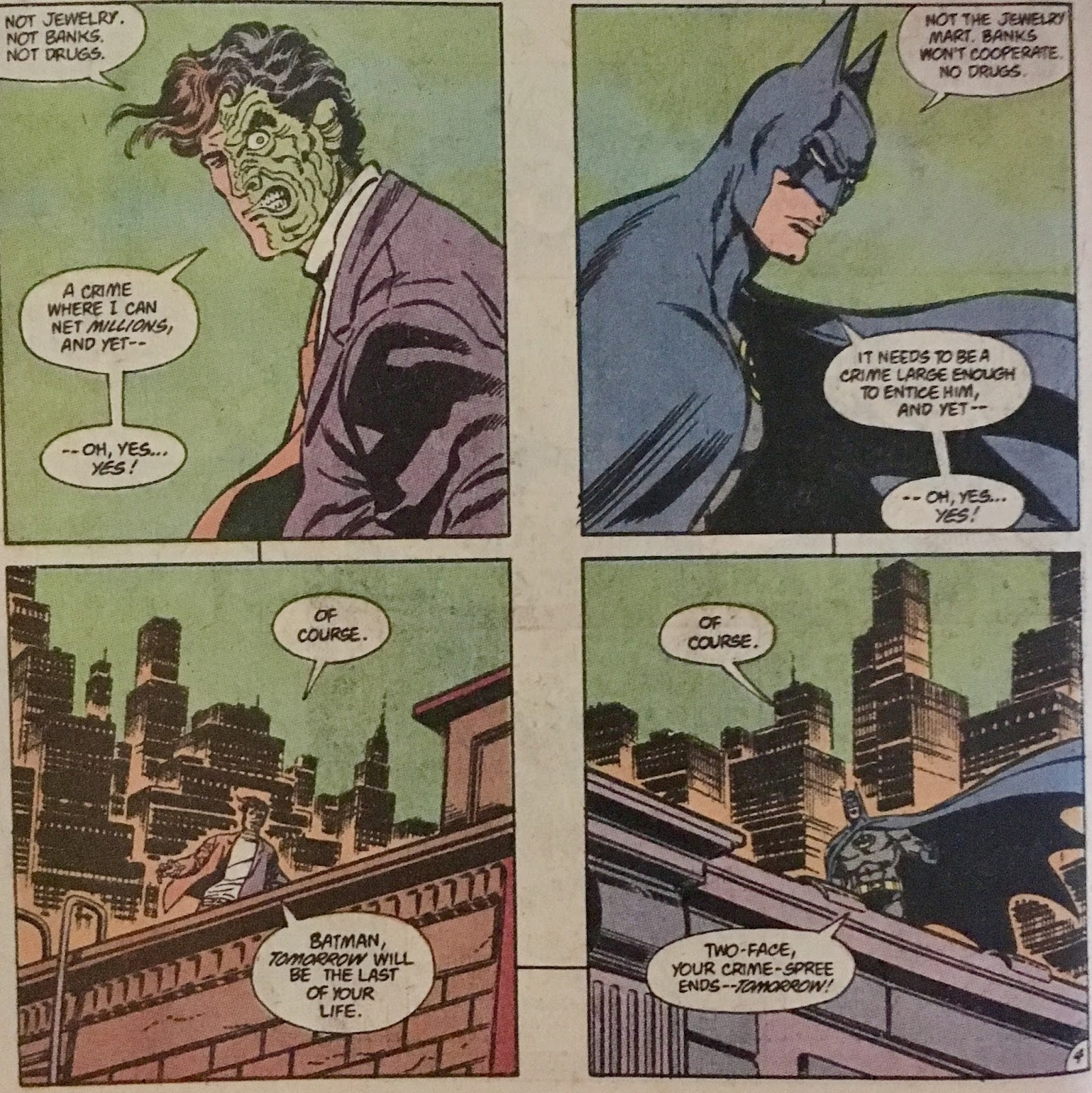 Comics Batman 441 Very Fine 1989 Dc Comics A Lonely Place Of Dying Collectibles