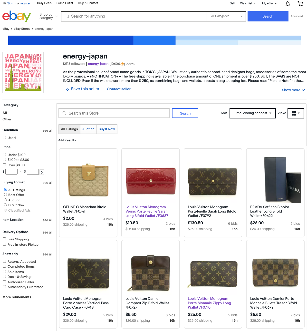 bags sold by energy-japan japanese designer bag ebay reseller japan