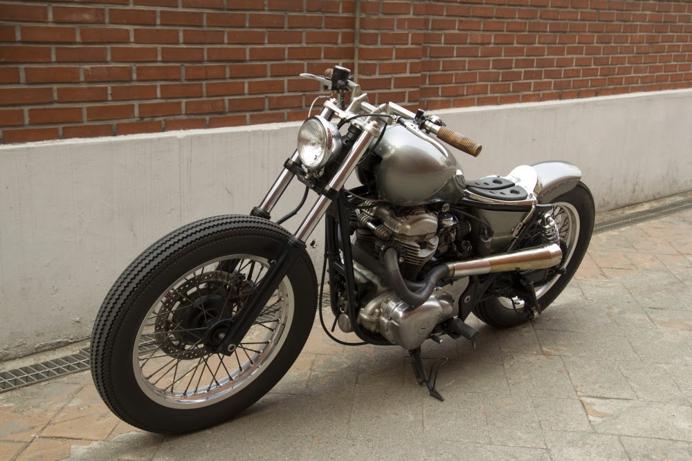 Kawasaki w650 боббер