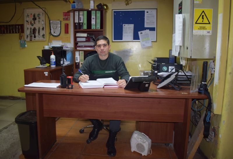 Gendarme de Osorno destaca como rescatista