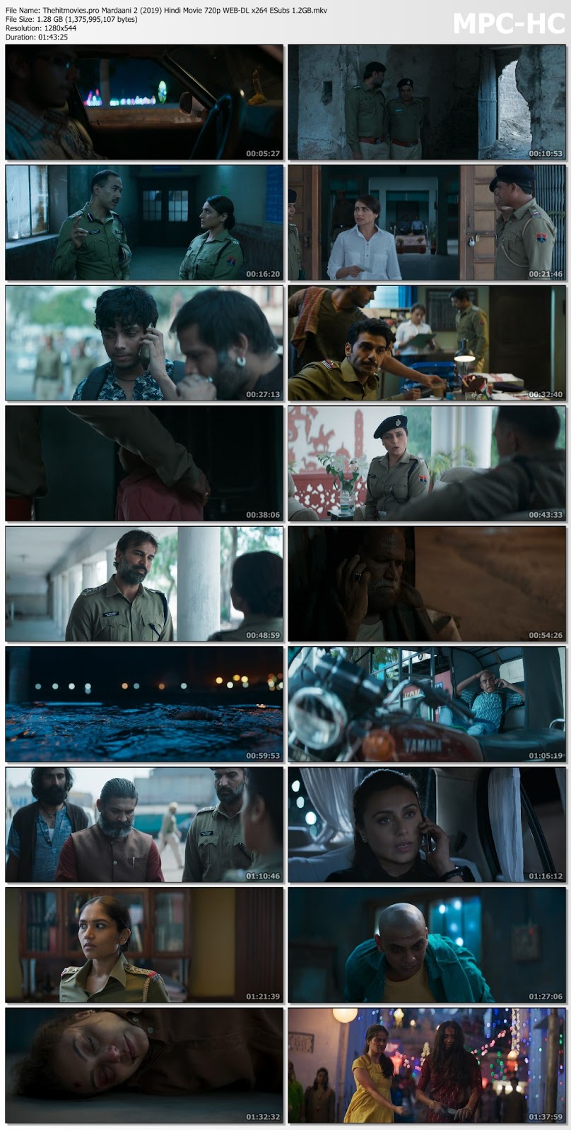 Mardaani 2 (2019) Download Full Hindi Movie in DVDRip, MKV, 720p, 480p