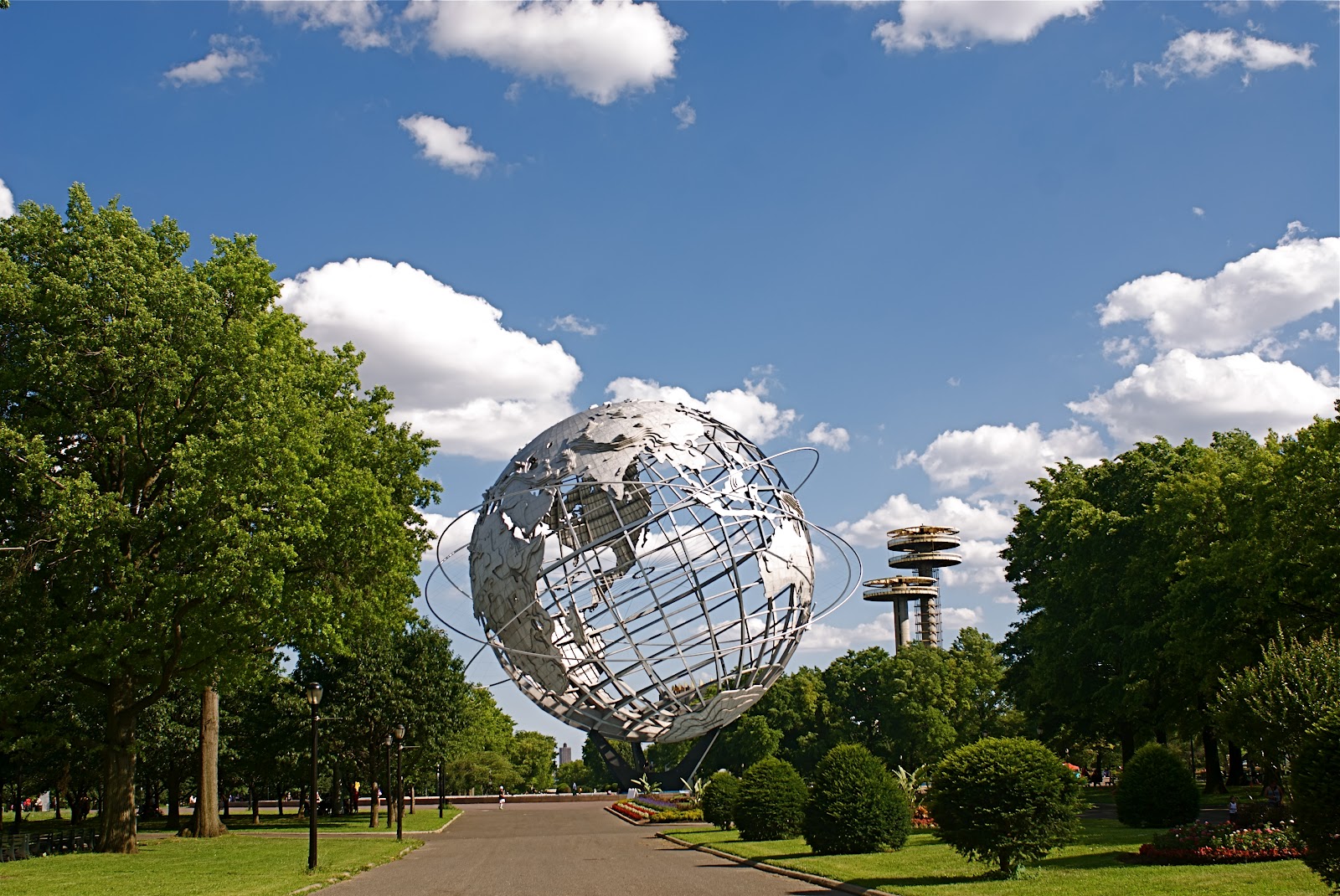 NYC ♥ NYC The Unisphere of Flushing Meadows Corona Park in Queens