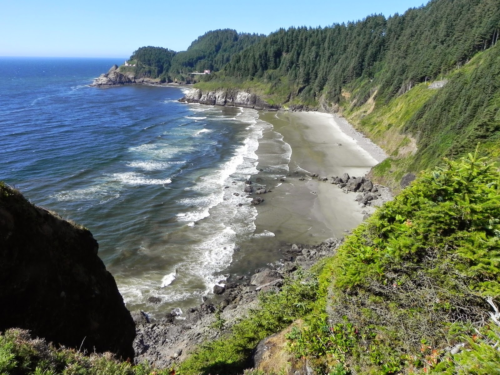 Scenic Shot Lighthouse Cove