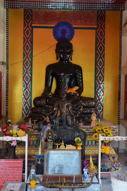 Wat Karon Phuket black buddha