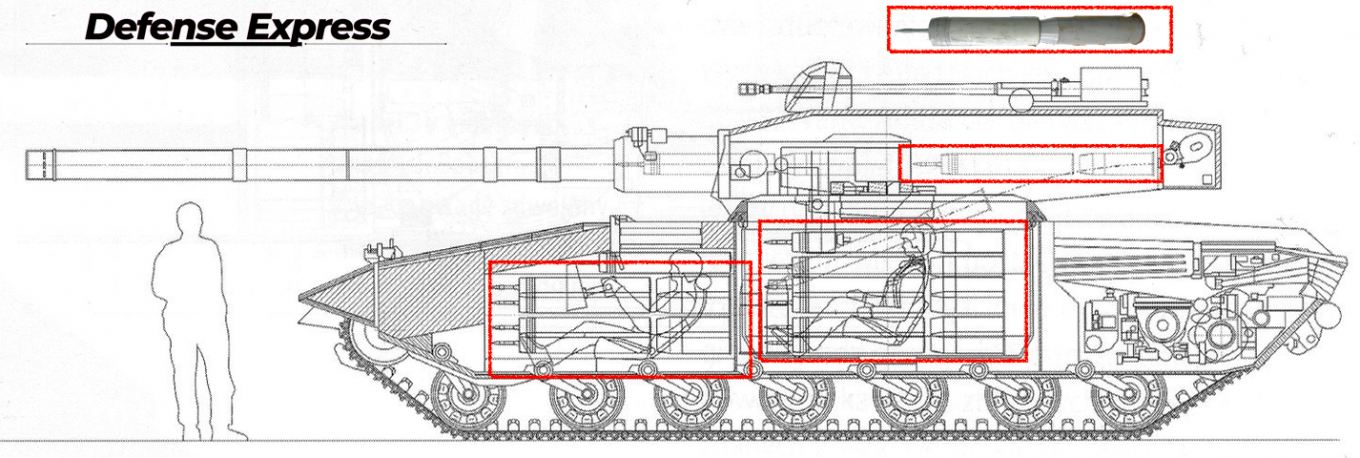 Объект 477 чертеж
