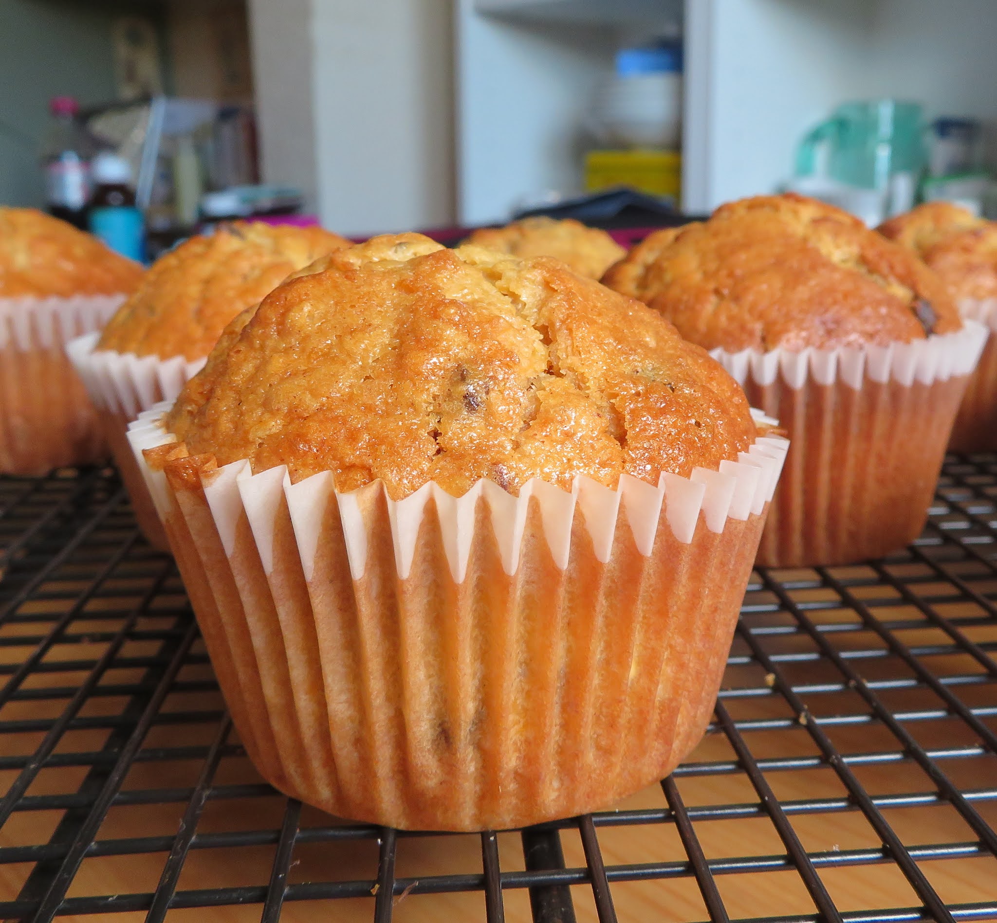 Orange, Date &amp; Oat Muffins | The English Kitchen