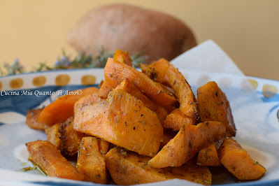 patate dolci al forno