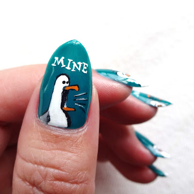 Finding Nemo Seagull Nails