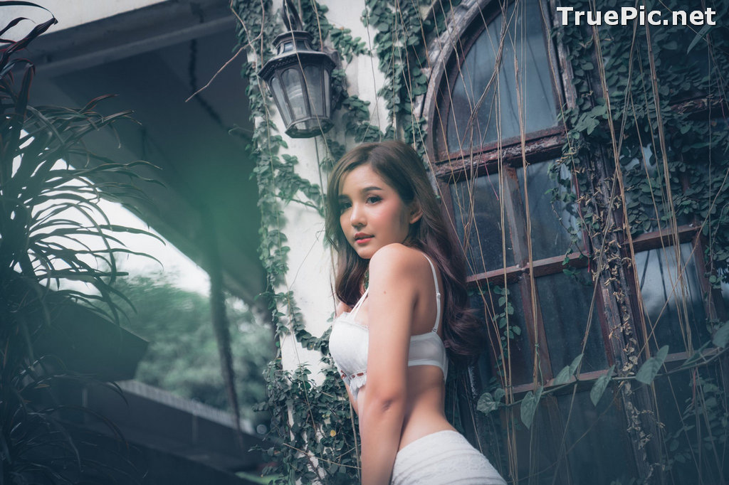 Image Thailand Model – Sukanya Rongpol – Sexy White Bra - TruePic.net - Picture-1