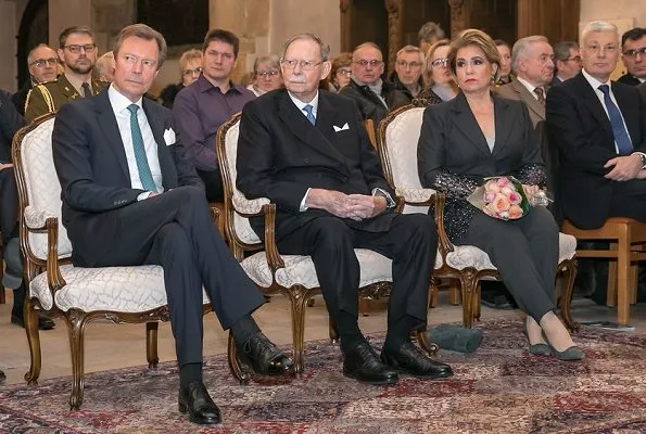 Grand Duke Henri, Grand Duchess Maria Teresa and Grand Duke Jean. Grand Duchess Charlotte, who is the mother of Grand Duke Jean