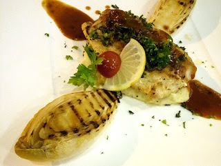 Pike Fish Fillet and Endive, Movenpick Hotel, Food Blog, Food review, top food blog, italian food, italian cuisine, red alice rao, redalicerao