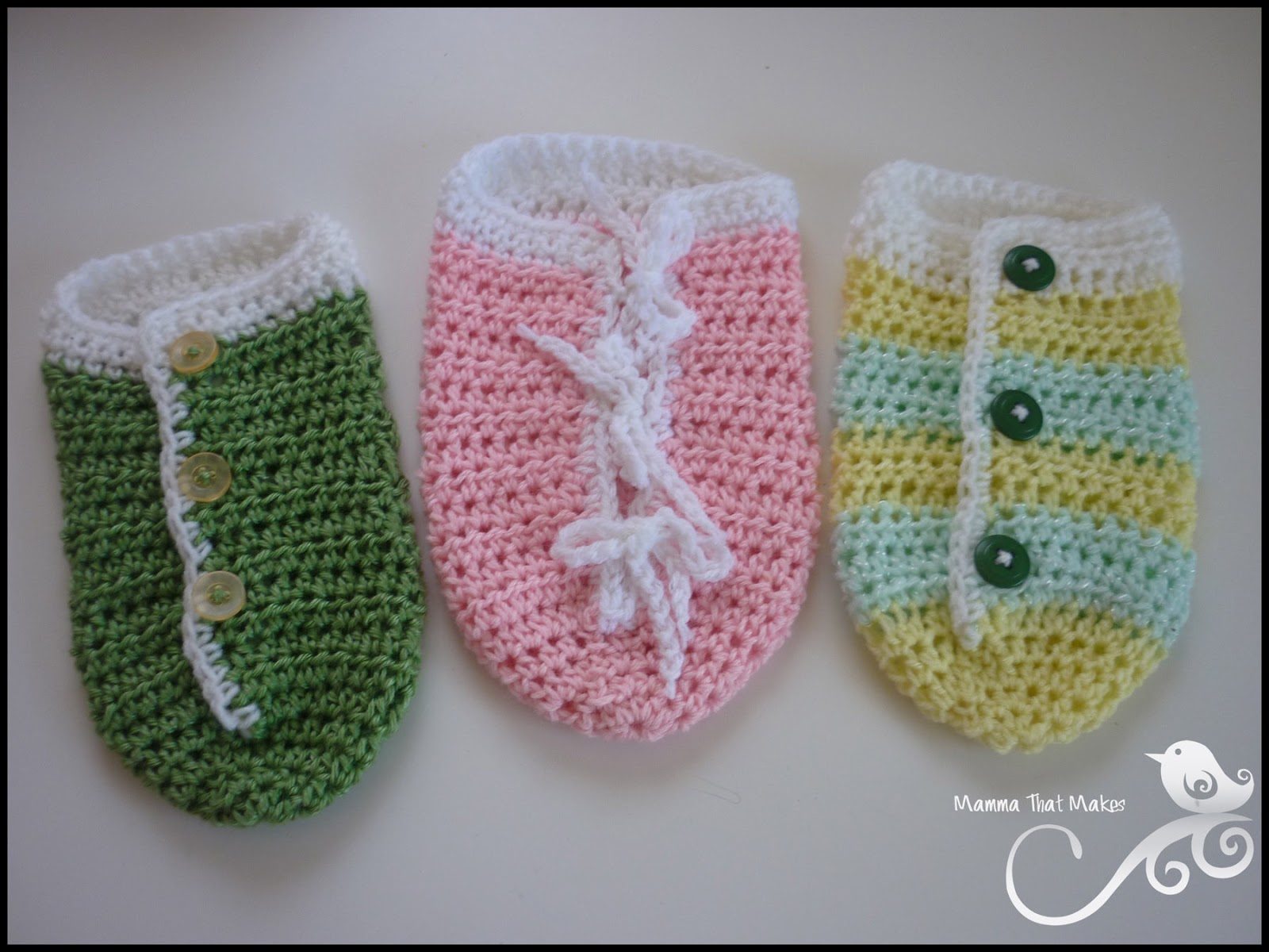 Mamma That Makes Basic Button Up Burial Cocoon Free Pattern