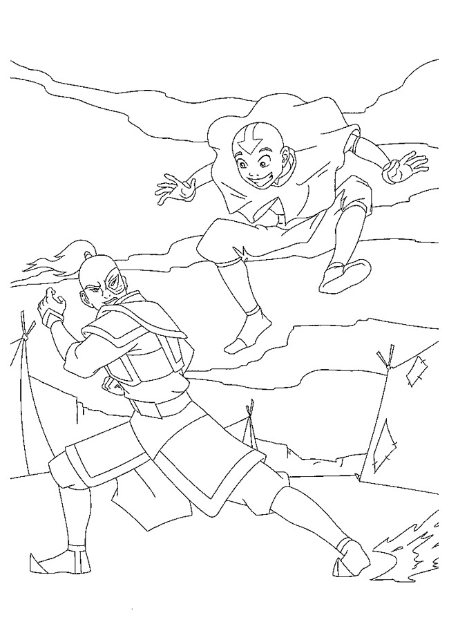 zuko coloring pages - photo #23